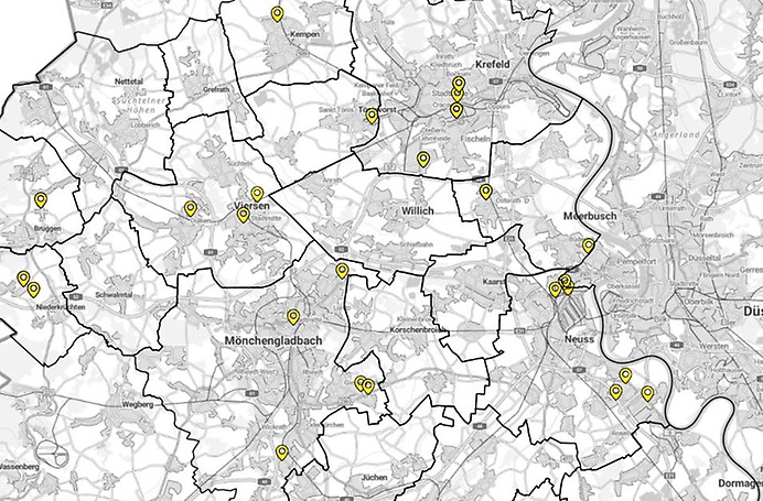 IHK-Atlas Schulpartnerschaften 