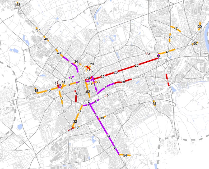 Maßnahmen zur Lärmminderung Stadt Krefeld