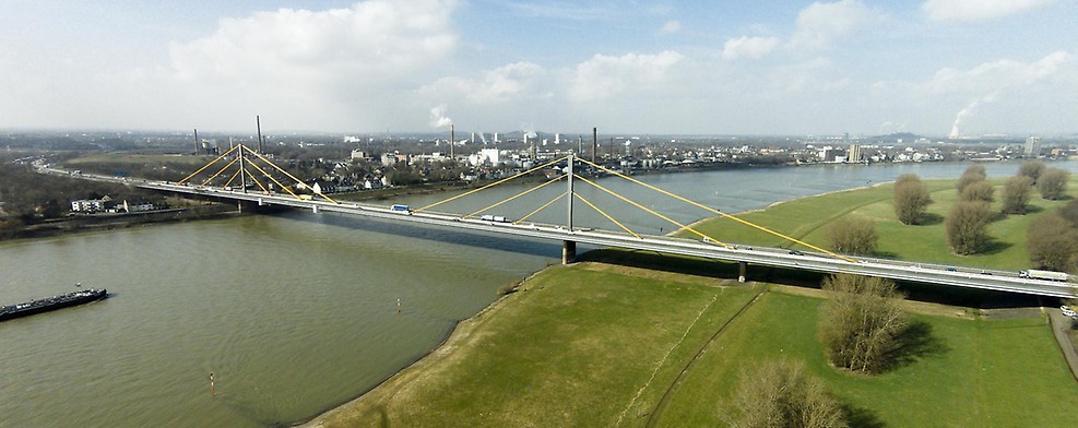 Neubau der Rheinbrücke Duisburg-Neuenkamp