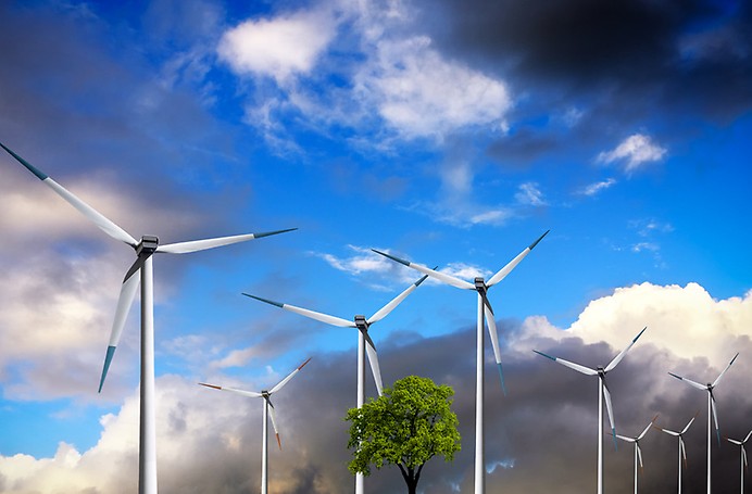 Rückbau und Recycling von Windenergieanlagen