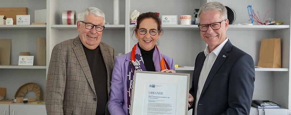 Hölter GmbH & Co. KG feiert 100-jähriges Bestehen