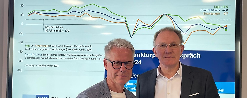 Regionale Wirtschaft in Herbsttristesse 