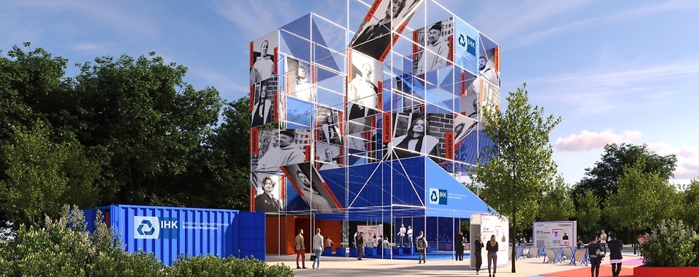 Willkommen im IHK-Pavillon auf der Landesgartenschau 2026