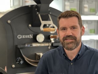 Roman Esser ist Geschäftsführer der Eskaro – Esser Kaffeerösterei und Handelsgesellschaft mbH