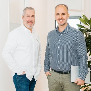 Die Geschäftsführer der pace-IT GmbH sind (v.l.) Tan Türel und Androosh Minayan.