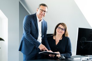 Nicolette und Harald Kux führen die die Geschäfte von DVAG Direktion Kux & Team.