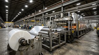 Industrielle Thermoform-Maschinenmontagelinie