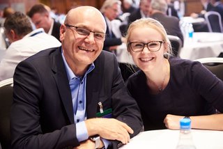 Geschäftsführer und Inhaber Marcus Roeder mit Jana Roeder (Geschäftsnachfolge).