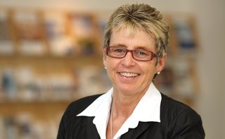 Elke Rohr ist Mitarbeiterin im Service Center.